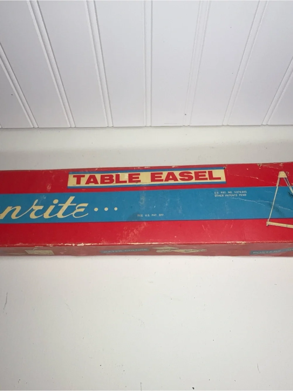 Stanrite Table Easel No 152 aluminum holds 20”X  24” canvas Made In Newark NJ